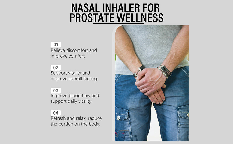 BEEBOOM Nasal Inhaler for Prostate Wellness (Original)